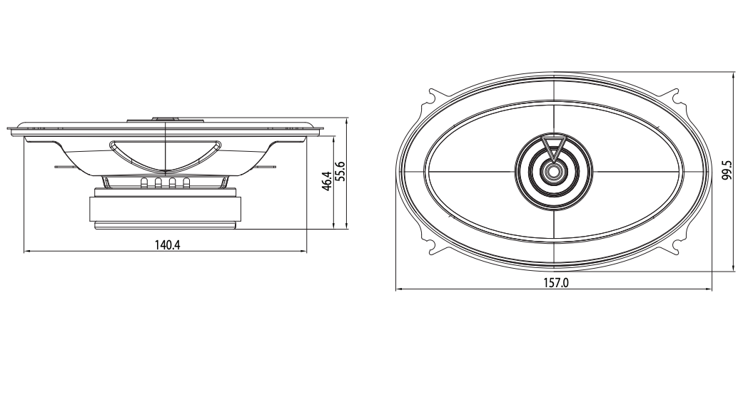 JBL CLUB 6422F Set Altoparlanti Auto (120W, 4"x6")