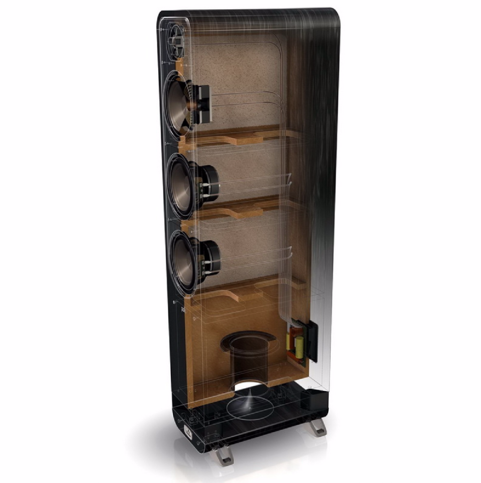 Polk Signature S60E Set di Altoparlanti da Pavimento (Nero)