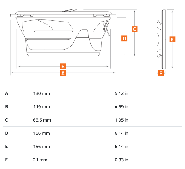 HERTZ CENTO 130MM COAXIAL SPEAKER, 2-WAY