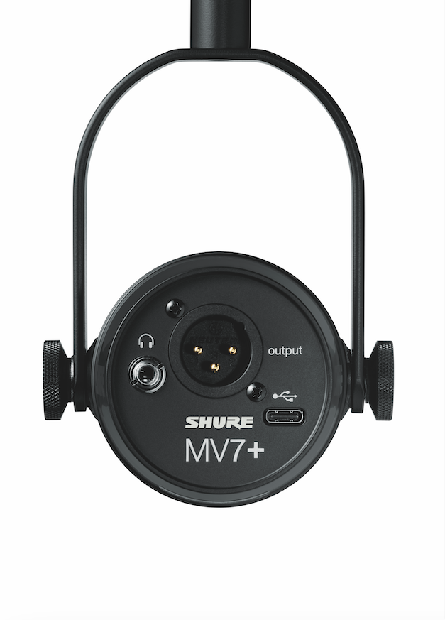 Shure MV7+ Mikrofon per Podcast (Nero)