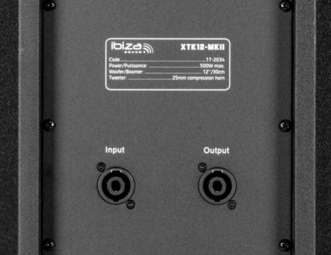 Ibiza XTK 12" Passive PA Speaker