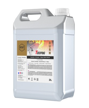 Liquido per Fumo per esercitazioni antincendio, Legno bruciato (2L)