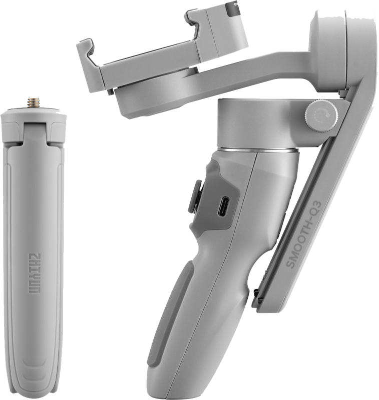 Zhiyun Smooth Q3 Combo Stabilizzatore per cellulare con luce
