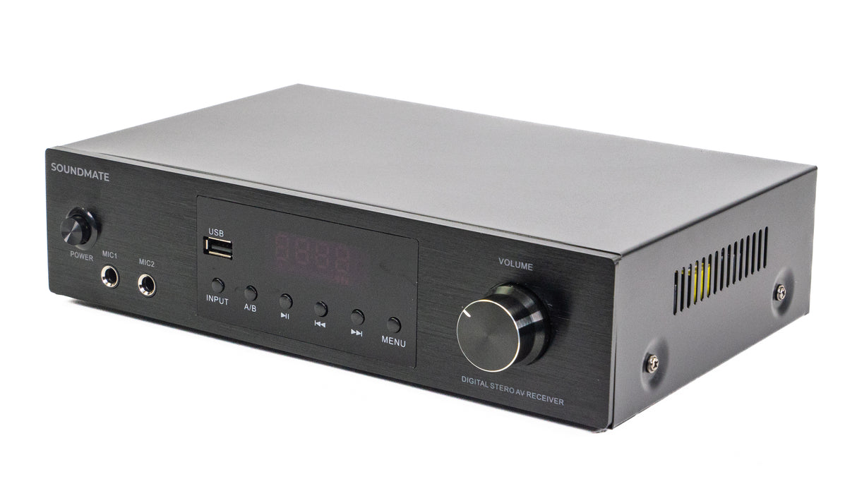 SoundMate Hi-Fi amplifier w. Bluetooth (4x50W)