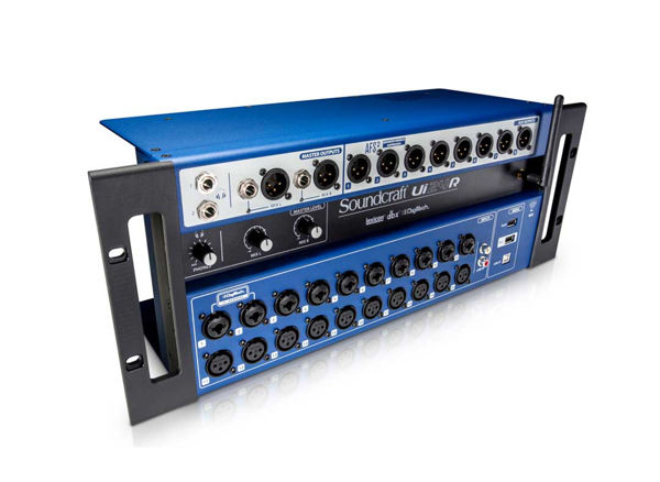 Soundcraft Ui24R Mixer Digitale Controllato a Distanza e Registratore Multitraccia