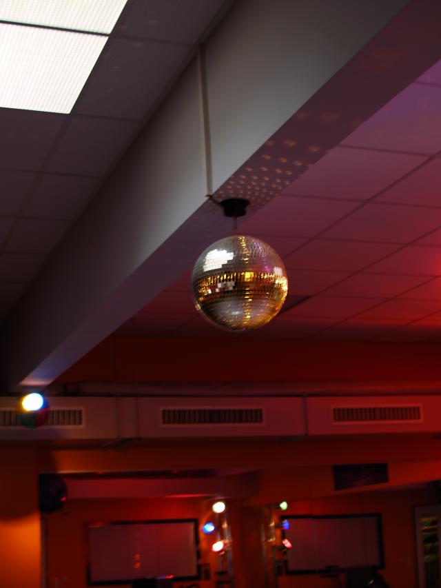 Mirror ball with motor (30 cm)