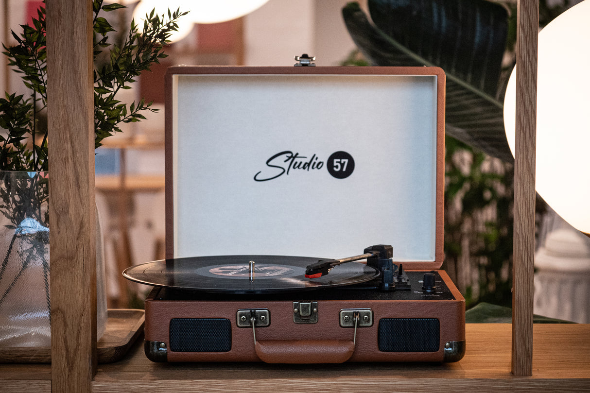 Studio 57 Dolly Turntable (Brown)