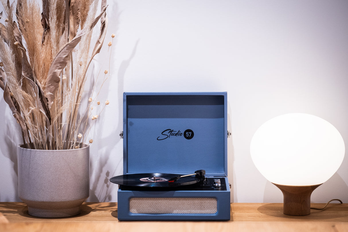 Studio 57 Groovy Turntable (Blue)