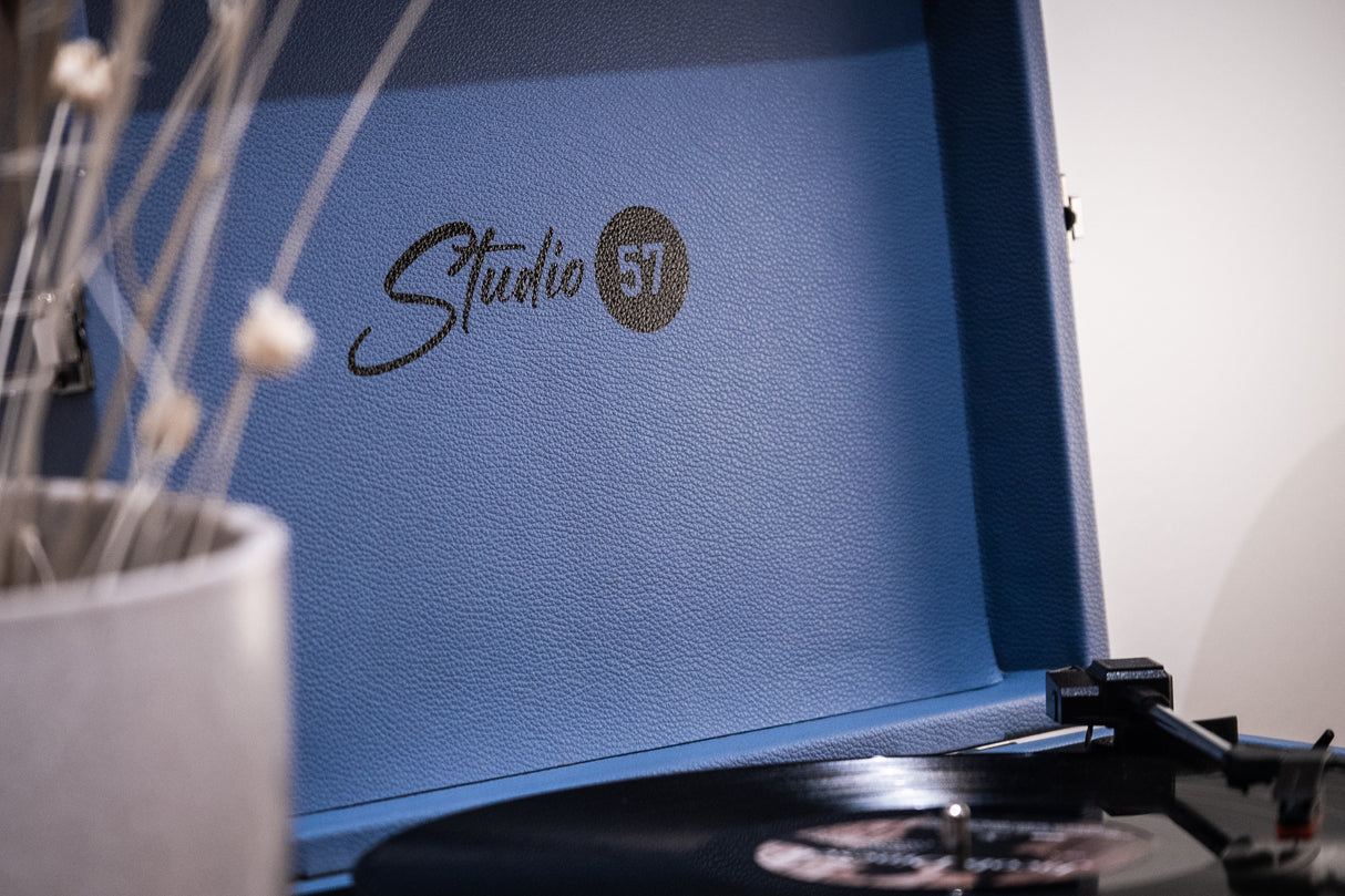 Studio 57 Groovy Turntable (Blue)