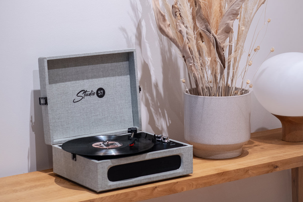 Studio 57 Groovy Turntable (Grey)