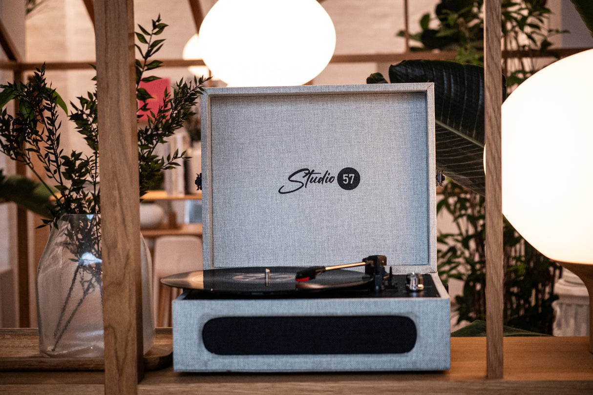 Studio 57 Groovy Turntable (Grey)