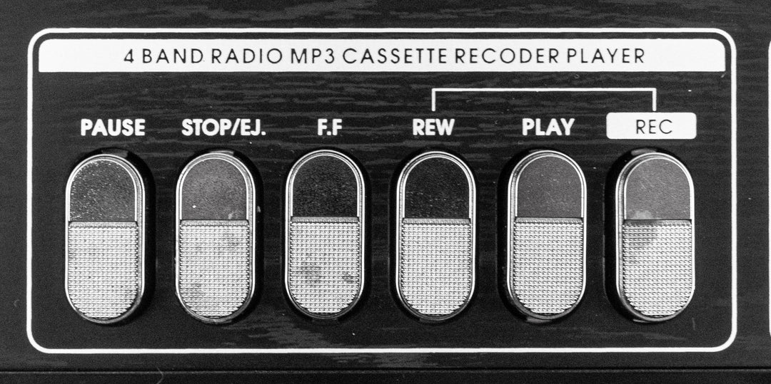Studio 57 - Ghettoblaster con Bluetooth (Argento)