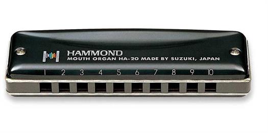 Suzuki mundharmonika Hammond HA-20 - High G