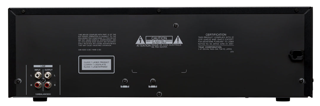 Tascam CD-A580 v2 lettore CD e cassette