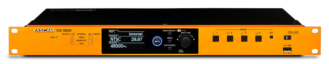 Tascam CG-1800 master word clock