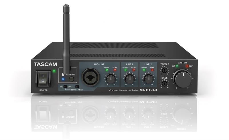 Tascam mixer amplificatore 240W 100 Volt con Bluetooth