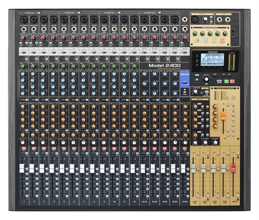 Tascam Model 2400 mixer digitale e registratore digitale a 24 tracce