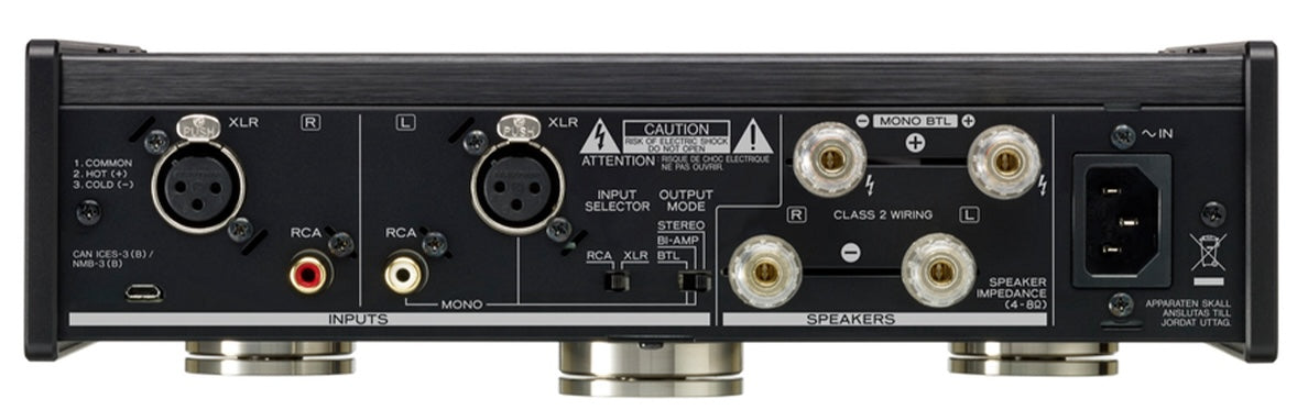 TEAC AP-505 Amplificatore di Potenza Stereo (Argento)