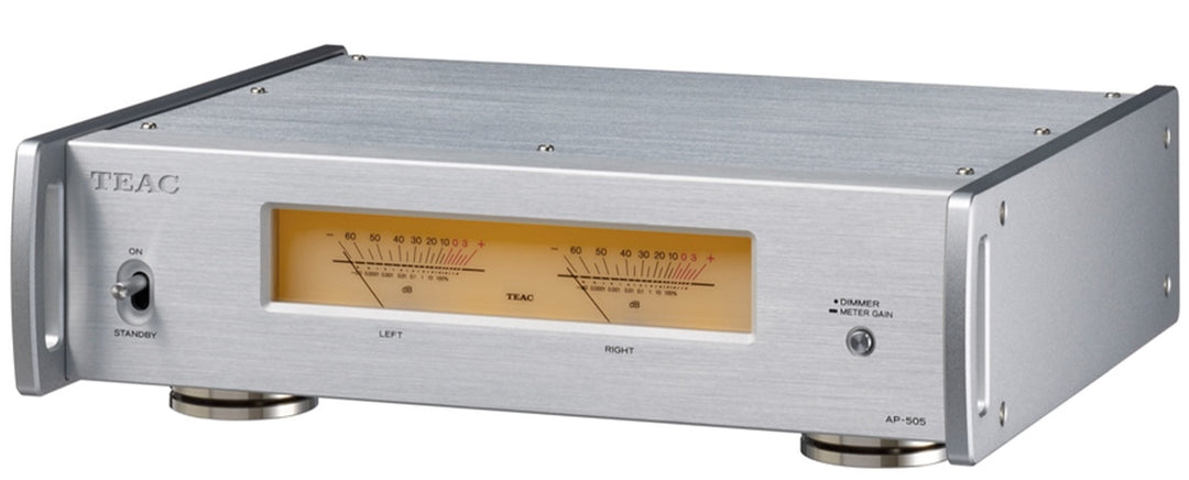 TEAC AP-505 Amplificatore di Potenza Stereo (Argento)