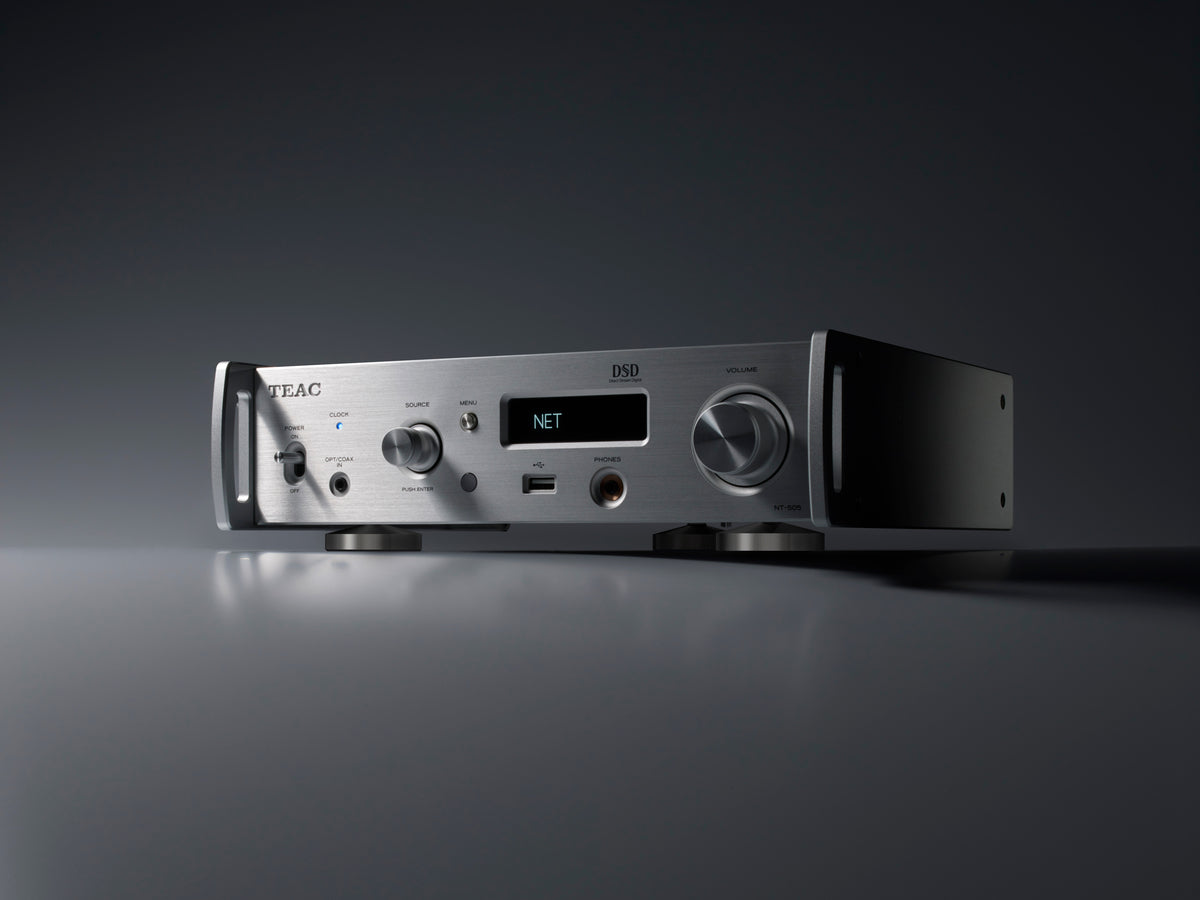 TEAC NT-505-X USB Network DAC Pre-amp (Argento)