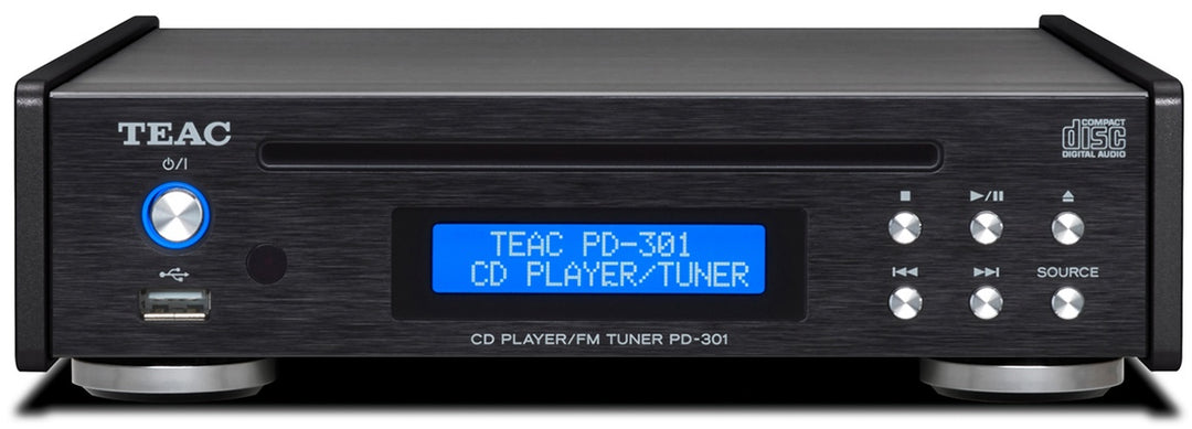 TEAC PD-301DAB-X/B, DAB+/FM e Lettore CD (Nero)