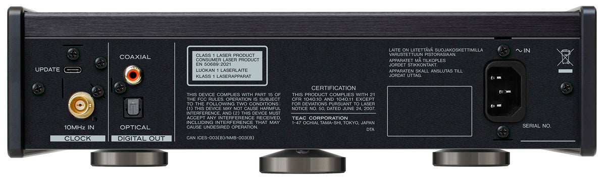 TEAC PD-505T Lettore CD (Nero)