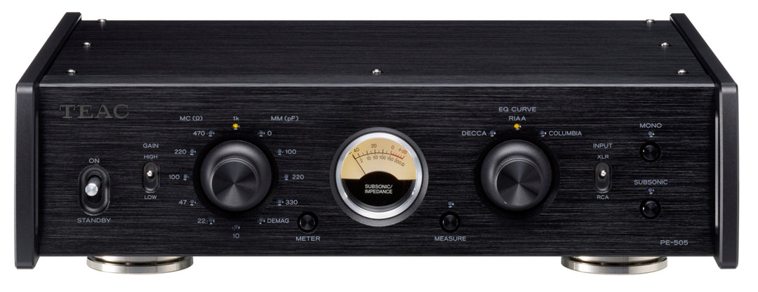TEAC PE-505 Pre-amplificatore Phono (Nero)