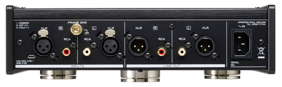 TEAC PE-505 Pre-amplificatore Phono (Nero)