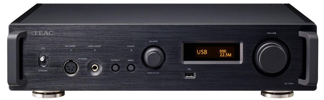 TEAC UD-701N DAC di rete Pre-Amp (Nero)