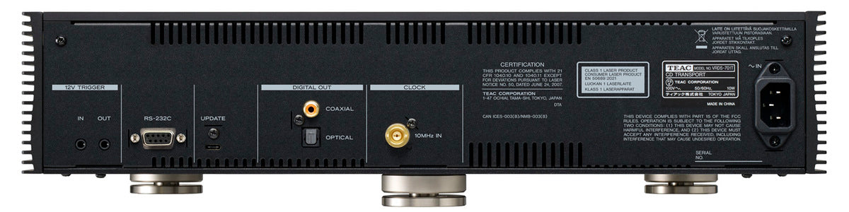TEAC VRDS-701T Lettore CD (Nero)