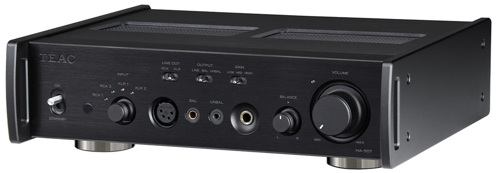 TEAC HA-507 Headphone and Preamplifier Black