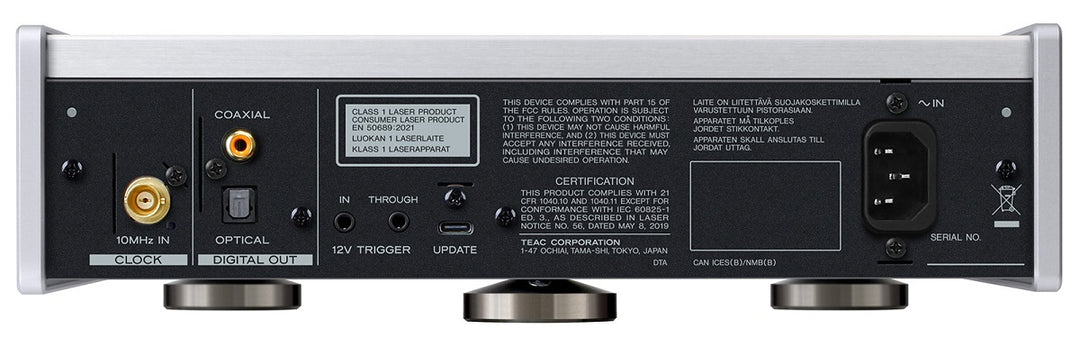 TEAC PD-507T CD Transport Silver