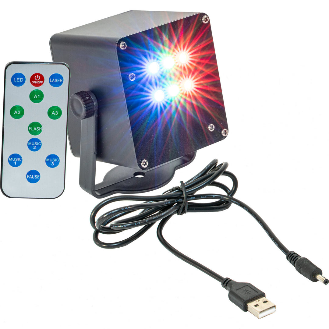 TinyLED Lampada a batteria con effetto strobe