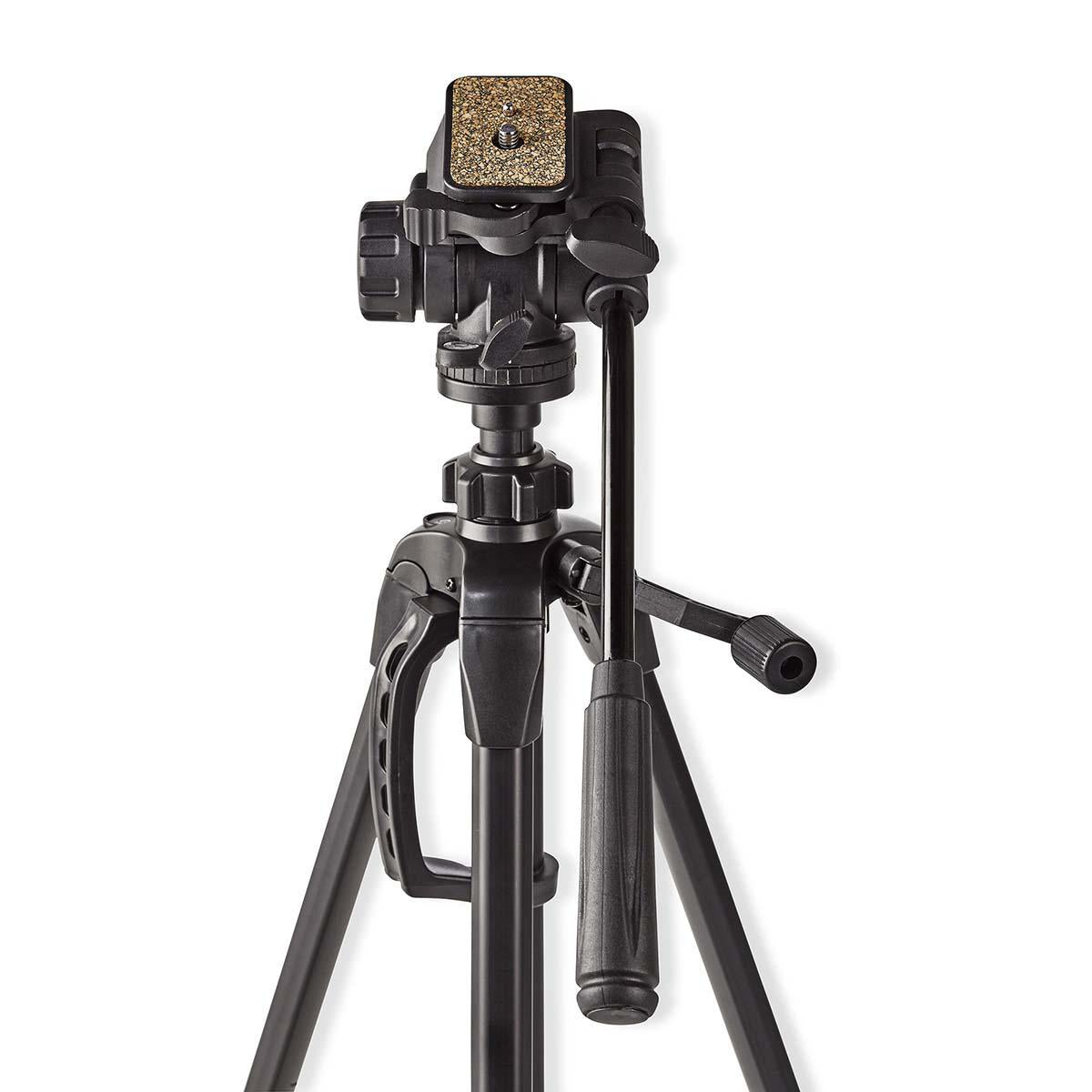 Tripod Pan & Tilt (Black, 165 cm)