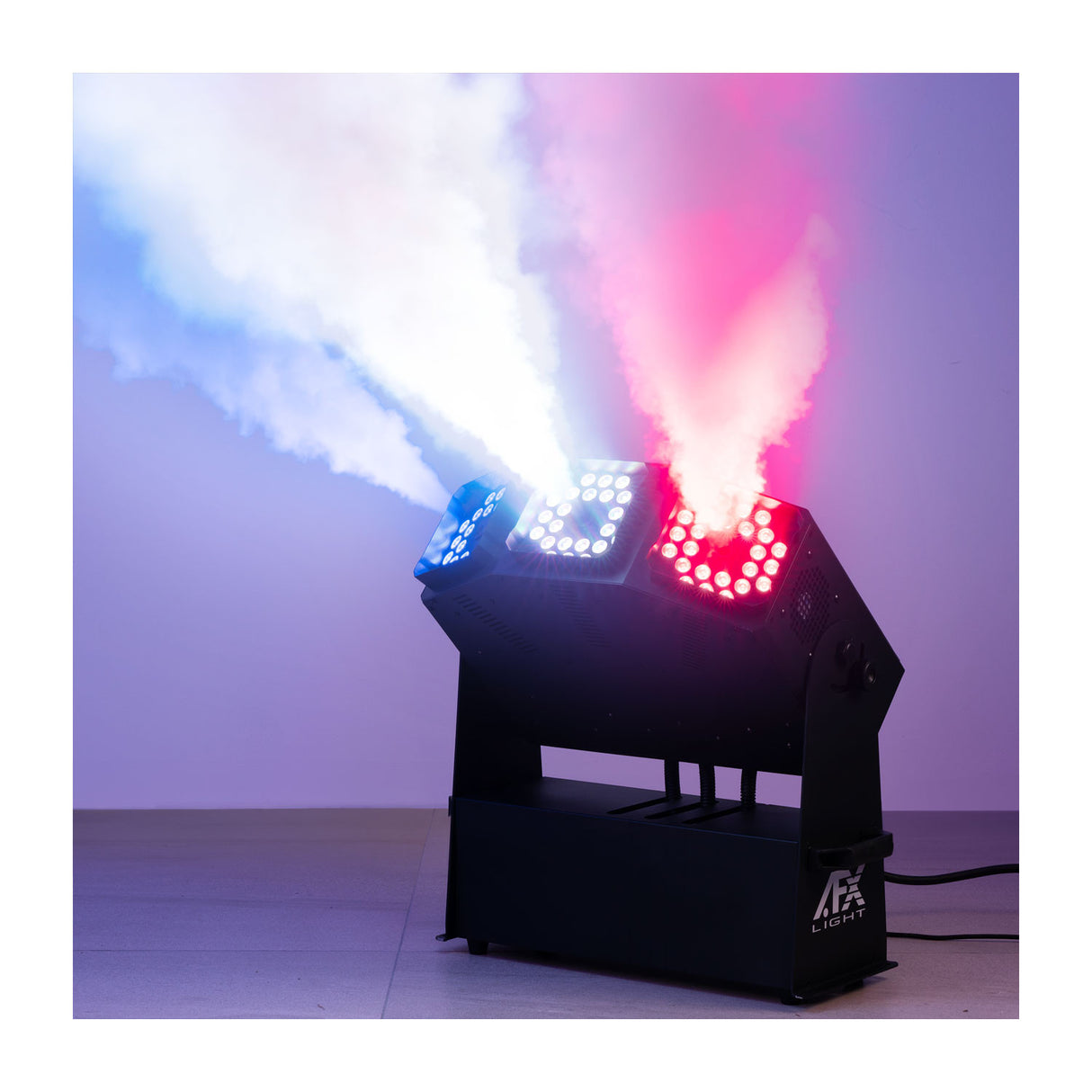 AFX TRILED-FOG3000 Macchina del Fumo CON 3 UGELLI