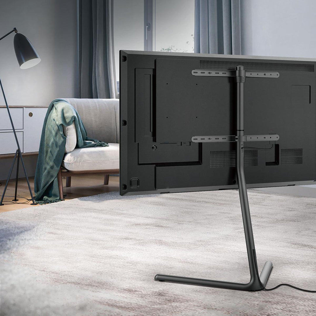 Supporto TV da Pavimento (Nero, 49-70")