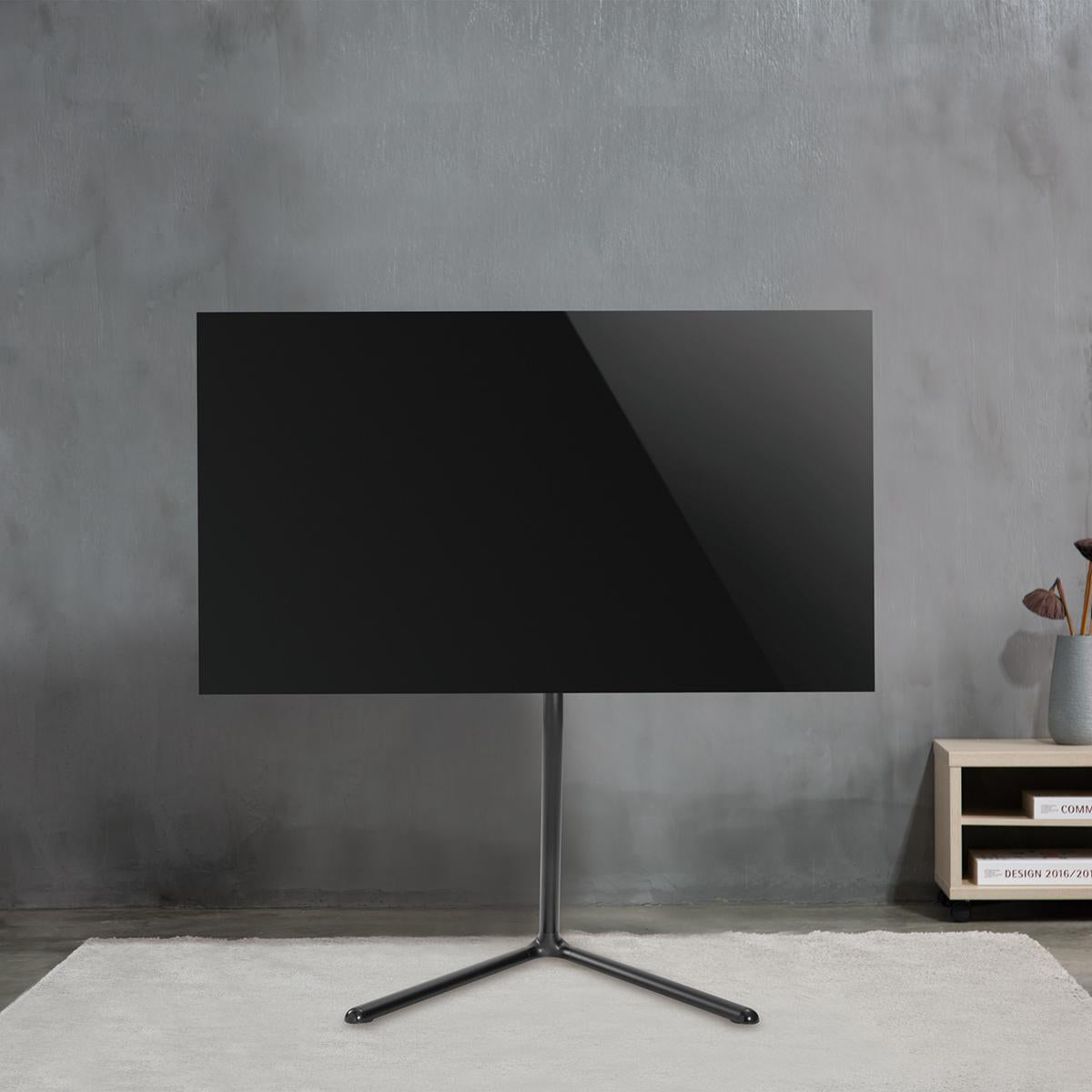 Supporto TV da Pavimento (Nero, 49-70")
