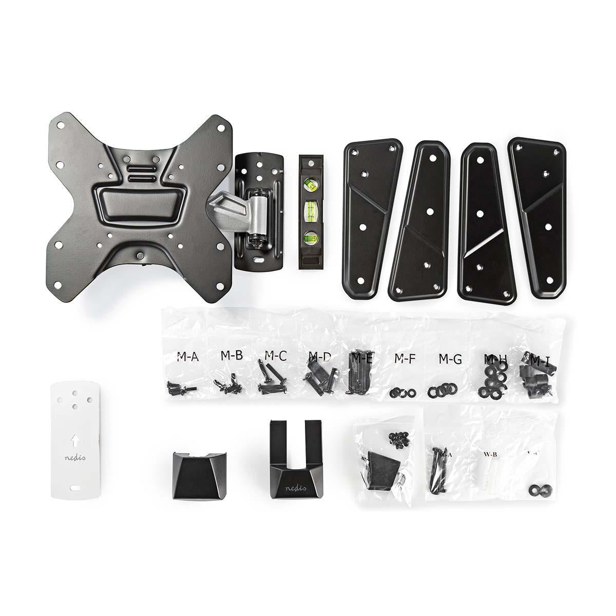 Tv Wall bracket Fully movable 26-42 " 30 kg Silver/Black