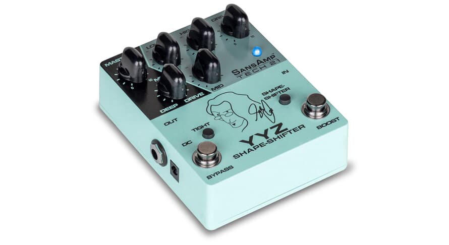Pedale Tech 21 SansAmp YYZ Shape Shifter, Geddy Lee