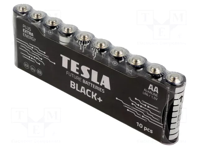 Batterie Tesla Black+ AA (10 pezzi)