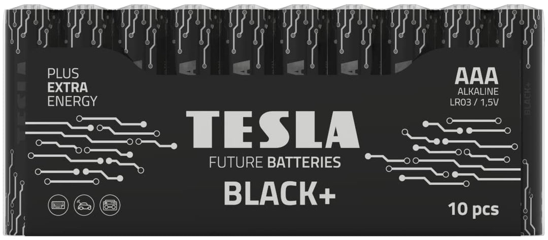 Tesla Black+ AAA Batterie (10 pz)