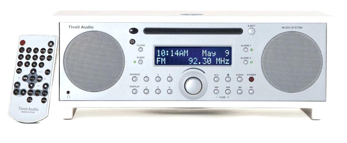 Tivoli Audio Music system + White/Silver