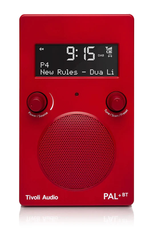 Tivoli Audio PAL+DAB+Bluetooth Speaker (Red)