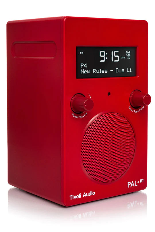Tivoli Audio PAL+DAB+Bluetooth Speaker (Red)