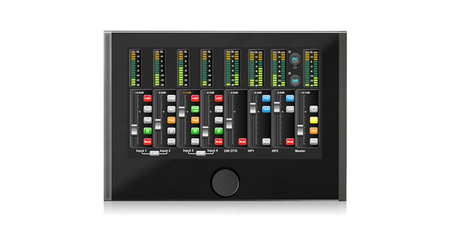 iCon Touch 8 USB schede audio con schermo touch, 12x12