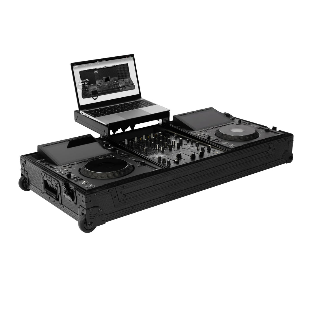 UDG Ultimate Flight Case Set AlphaTheta CDJ-3000X/DJM-V5 Nero