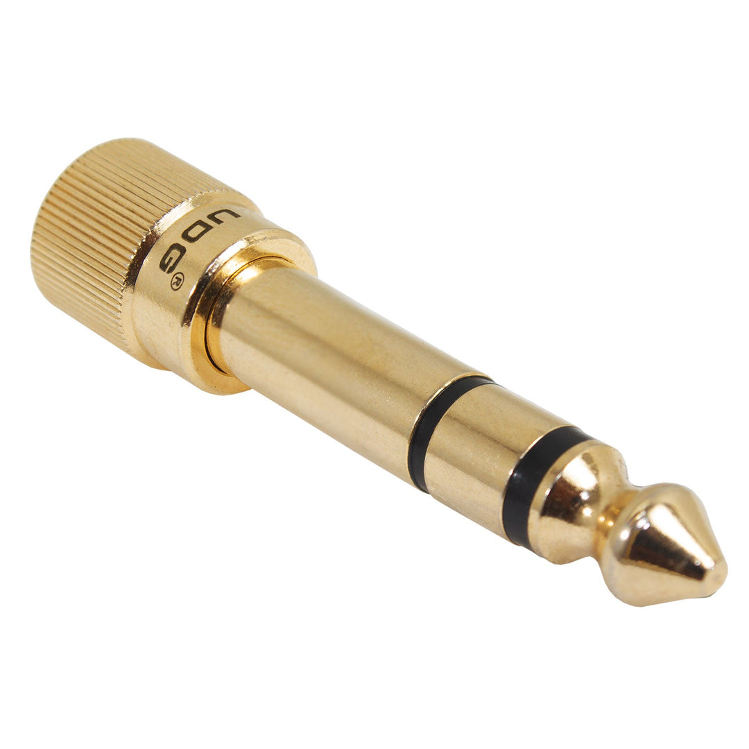 UDG Ultimate Adattatore jack per cuffie, a vite, da 3.5mm (1/8”) a 6.35mm (1/4”)