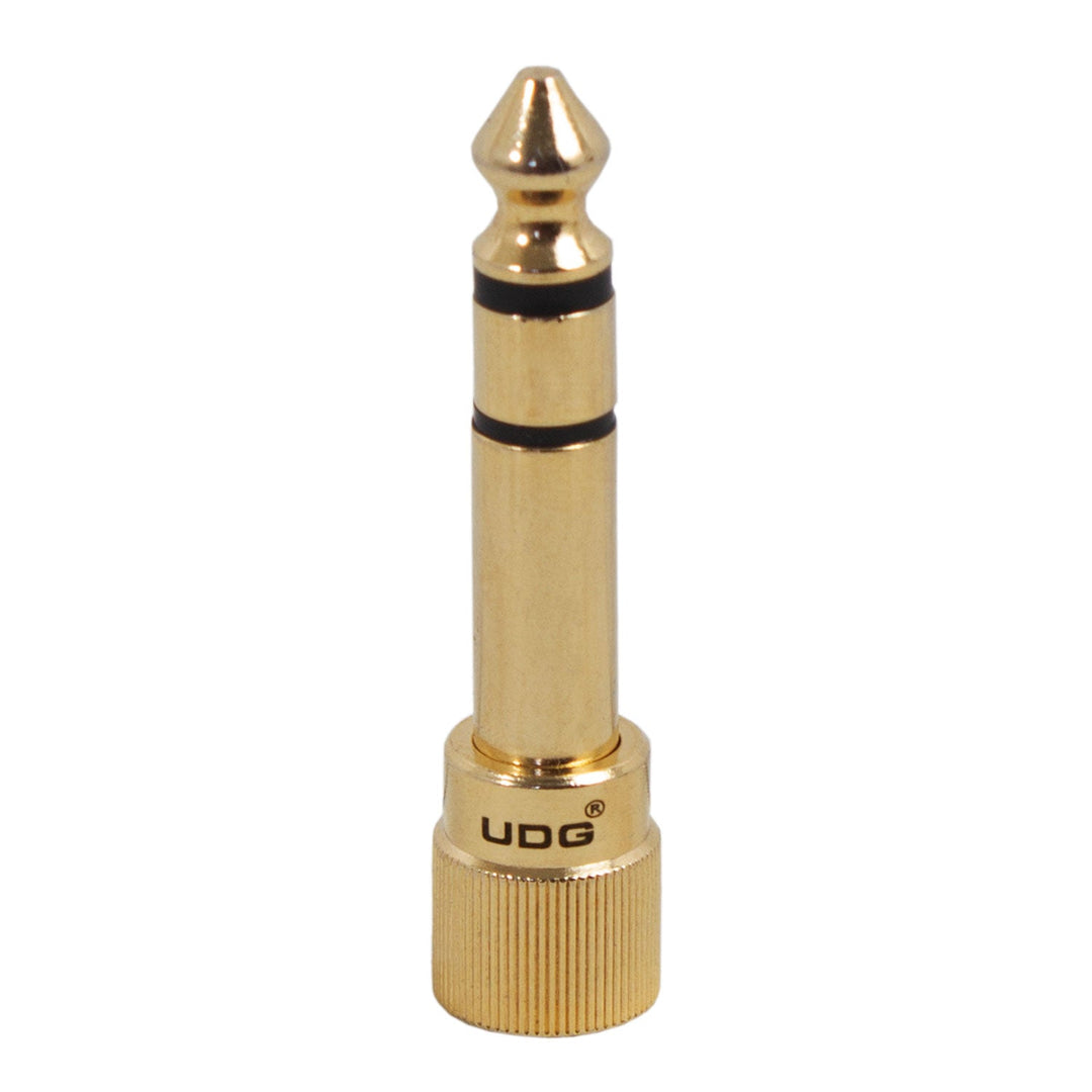 UDG Ultimate Adattatore jack per cuffie, a vite, da 3.5mm (1/8”) a 6.35mm (1/4”)