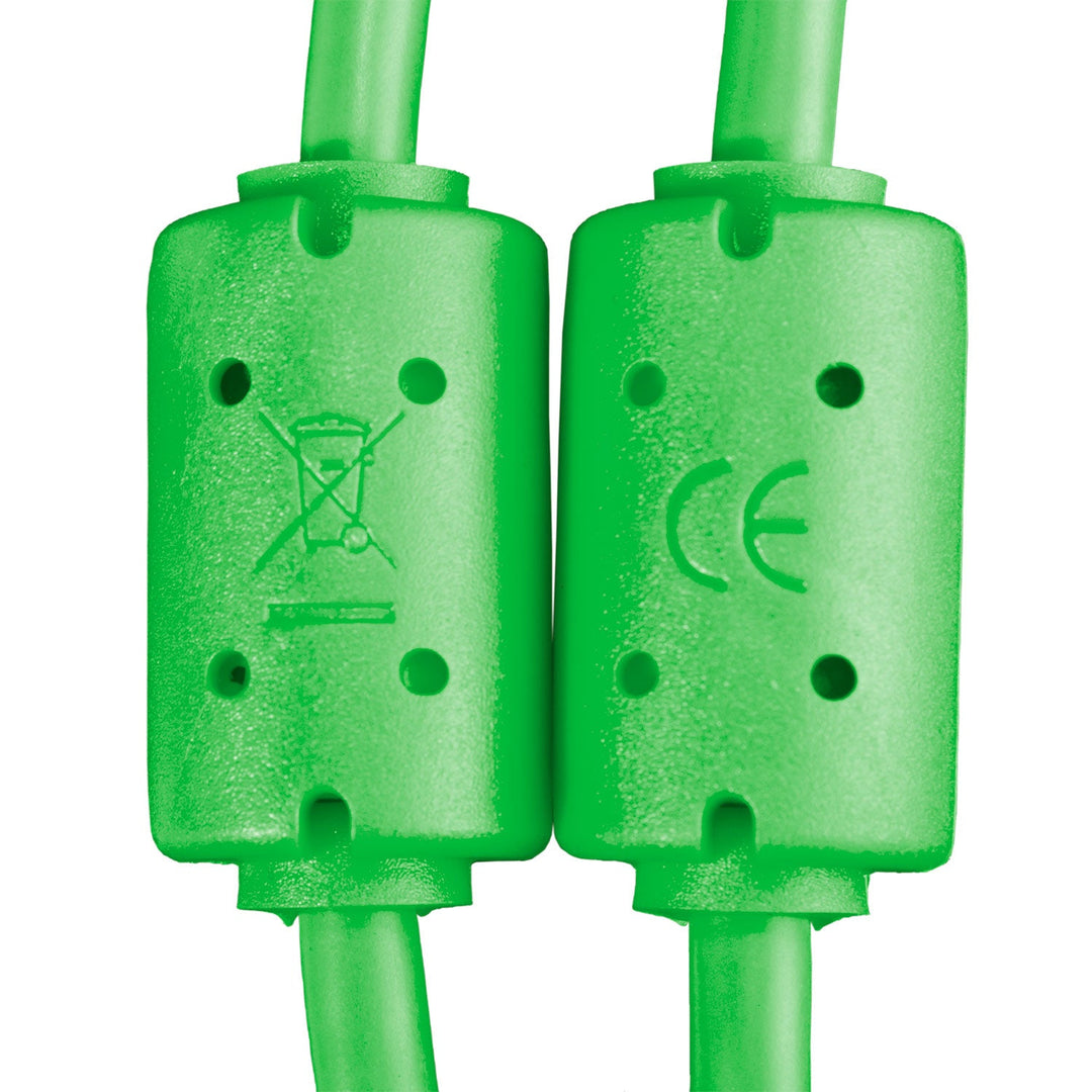 UDG Ultimate Audio Cable USB 2.0 C-B Verde Dritto 1,5m