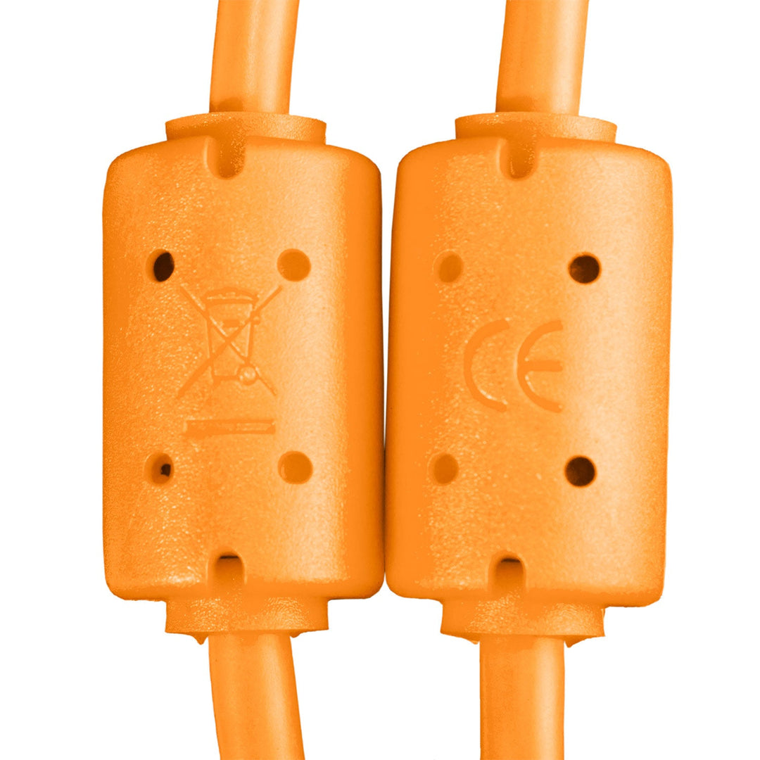 UDG Ultimate Audio Cable USB 2.0 C-B Arancione Dritto 1,5m